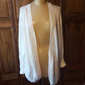 Maurices White, Open Front Cardigan